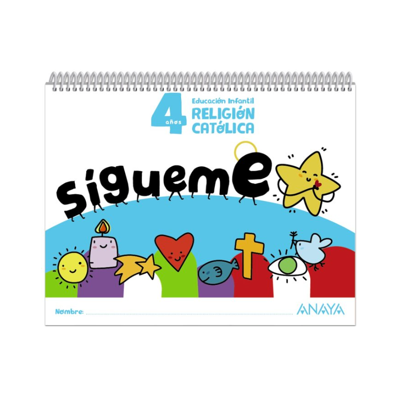 Religión católica. 4 años Proyecto Sígueme