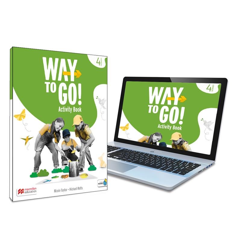 WAY TO GO! 4 ACTIVITY BOOK PACK